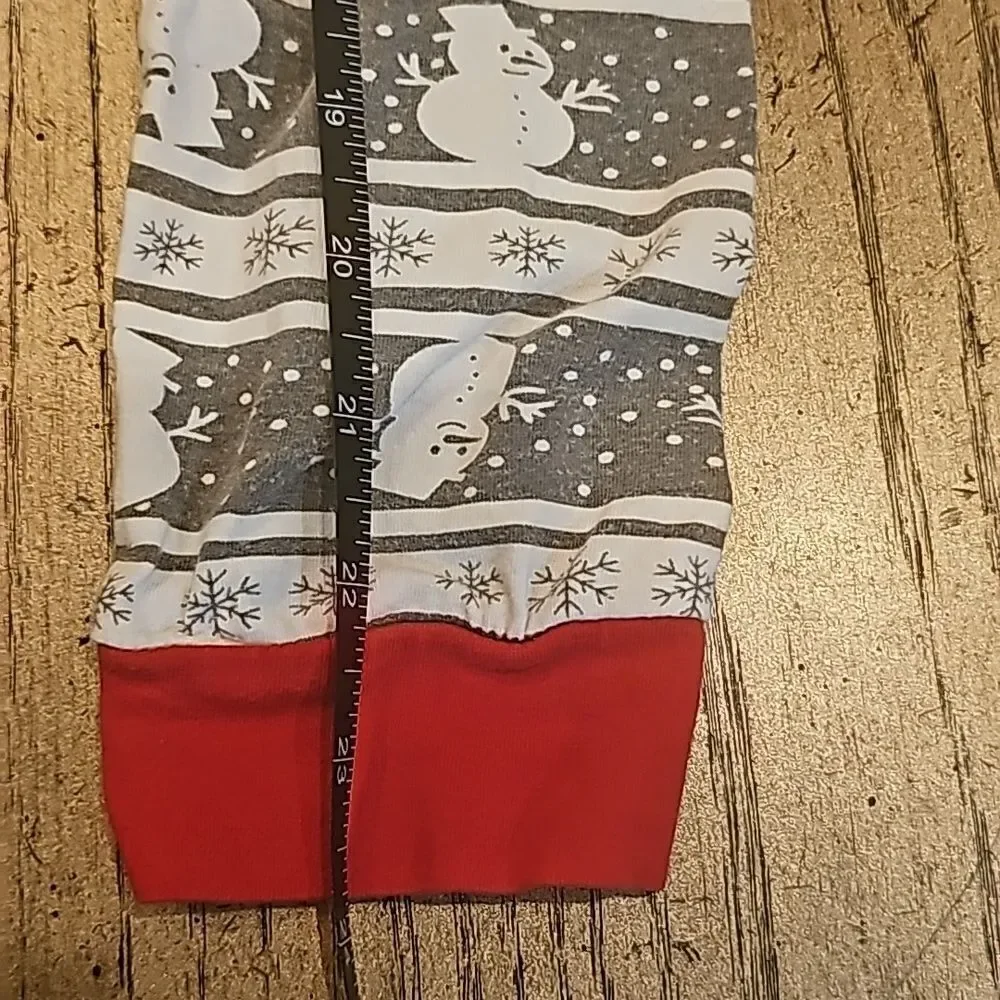 Snowman pj pants size 7